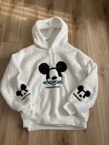 [ MICNEVMOUSE ] 미키마우스 모델 후드티 L 사이즈 상당