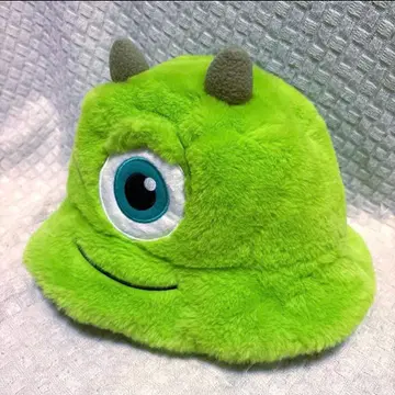 [ 새상품급 ] 디즈니 마이크 모자 복슬복슬 버킷햇 몬스터 주식회사