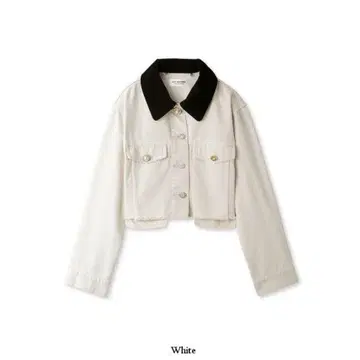 Lily Brown 숏 데님 자켓