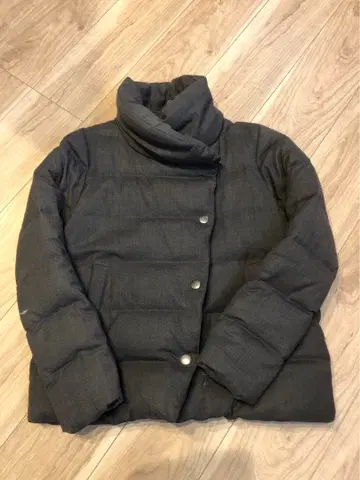 저널 스탠다드 그레이 다운 자켓