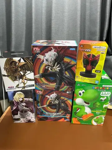 프라이스 피규어 세트 유희왕 쿠레하데스 가면라이더 마리오 단단단