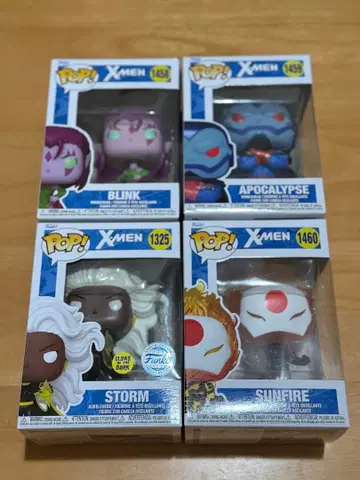 [ 즉시 배송 새상품 정품 ] FUNKO Pop! X-MEN 4개 세트