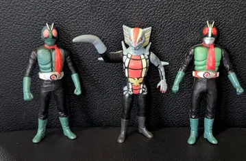 가면라이더 소프트 비닐도 구 1호 / 구 2호 / 가라가란다 3종 세트