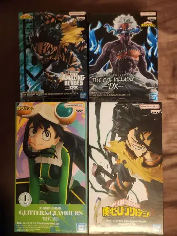 [ 4세트 ] 나의 히어로 아카데미아 미도리야 이즈쿠 아스이 츠유 다비