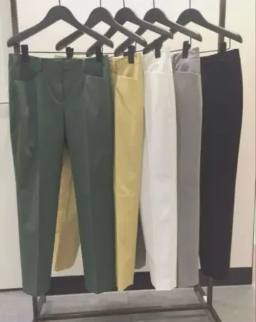 띠어리 럭스 테이퍼드 팬츠 카키