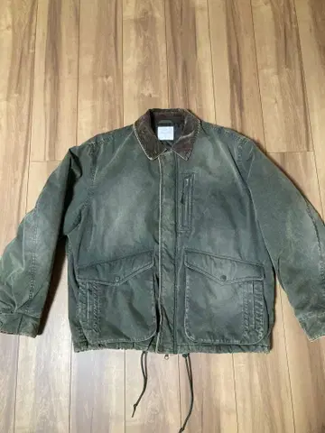 프릭스스토어 옷깃 코듀로이 블루종 올리브 L 사이즈