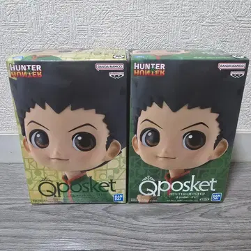 HUNTER x HUNTER 피규어 Qposket 곤 전 2종 박스 포함