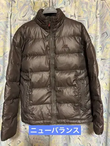 뉴발란스 다운 자켓 후드 부착 남성용 L