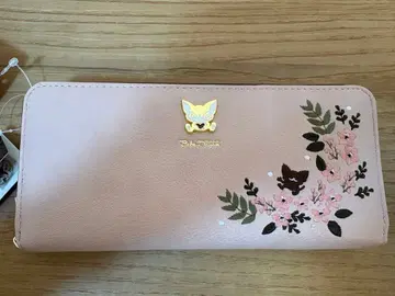 와치필드 베베다얀 장지갑 꽃 자수 물망초 핑크 미사용