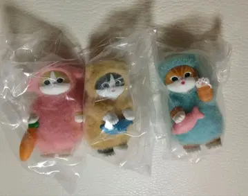 mofusand 복슬복슬 파자마냥 피규어 가챠 총 3종