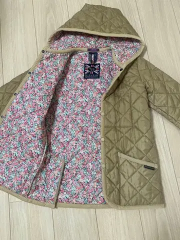 새상품급 라벤햄 x 리버티 퀼팅 자켓