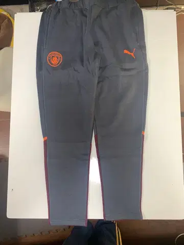PUMA 맨체스터 시티 조거 팬츠 남성용 L 택 포함 미사용 새상품