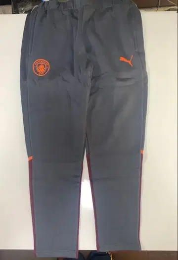 PUMA 맨체스터 시티 조거 팬츠 남성용 L 택 포함 미사용 새상품