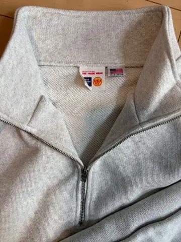 프릭스스토어 Freaks Store 하프 지퍼 맨투맨 헤비 웨이트