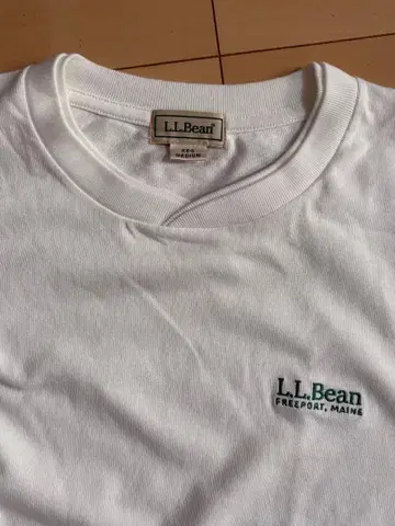 L.L. Bean 엘엘빈 화이트 화이트 롱 T