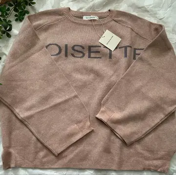 ESTROISLOSE 에스트로와루즈 로고 니트