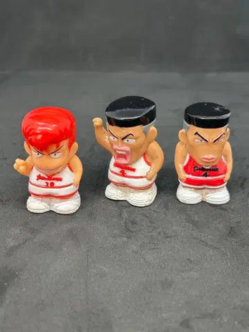 [ 3체 세트 ] 슬램덩크 캐릭터 피규어 강백호, 채치수 (고릴라)