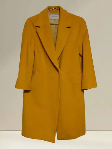 유나이티드 애로우즈 UBCB 컬러 테일러드 코트 캐시미어 혼방 36