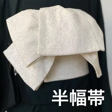 단면 전체 레이스 반폭 오비 뒷면 블랙