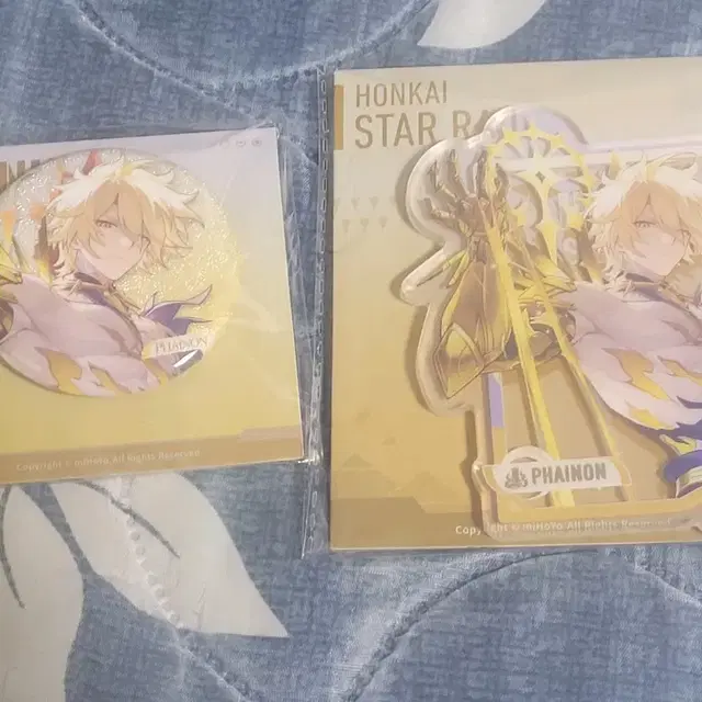 붕괴스타레일 파이논 아크릴스탠드 캔뱃지 일괄