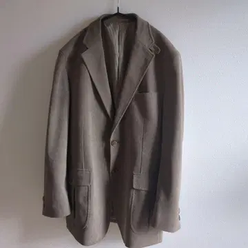 베이지 코듀로이 자켓 아우터 L 자켓 가을/겨울 일본제