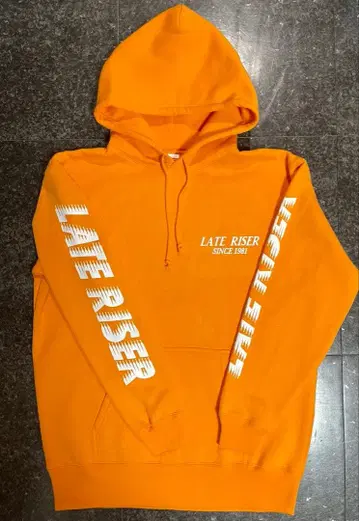 레이트 라이저(LATE RISER) 카키 후드티