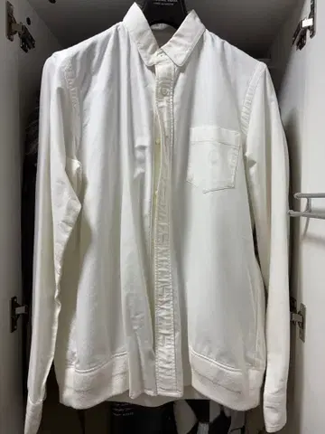 sacai/화이트/긴팔 셔츠/사이즈 2