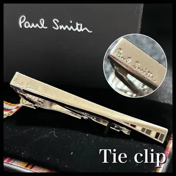 폴스미스 넥타이핀 다이버 실버 은 박스 포함 멀티 컬러