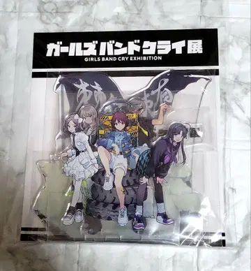 걸즈밴드클라이 전시회 아크릴 디오라마
