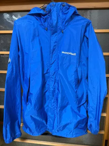 mont-bell 마운틴 후드티 블루 L