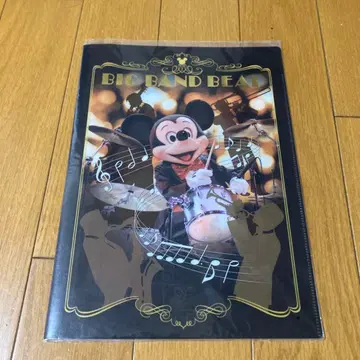 빅밴드비트 클리어 파일 미사용품 디즈니씨 미키마우스