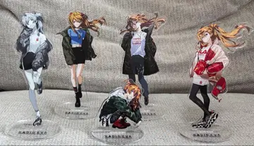 RADIO EVA 아스카 아크릴 스탠드 5개 세트