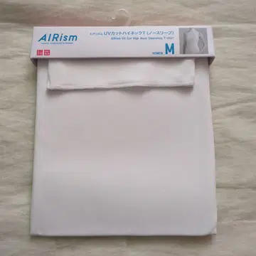 에어리즘 UV컷 하이넥 T 슬리브리스 M