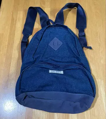 핑크하우스 데님 백팩
