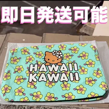 DFS 한정판 알로하 컬렉션 키티 하와이 선번 키티 파우치