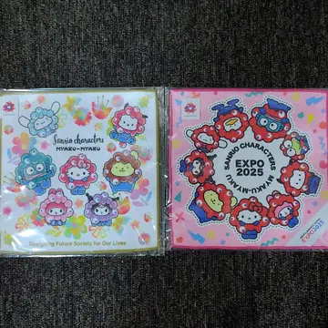 산리오 미야쿠미야쿠 EXPO 2025 미니 타월 [ 2장 세트 ]