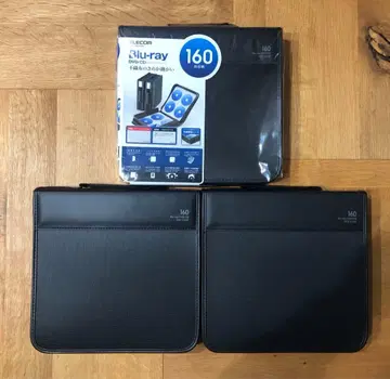 ELECOM 블루레이 케이스 160매 수납 블랙 3세트