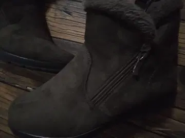 퍼 숏 기장 부츠