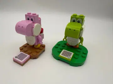 레고 마리오 요시 핑크 요시