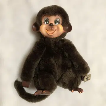 새상품급 세키구치 러브러브 봉제 인형 쿠타쿠타 몽키 덤 포함