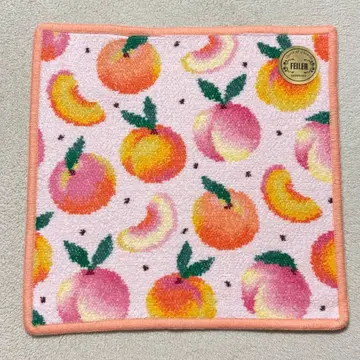 페이러 러브러리바이페이러 피치도트 손수건 새상품 페일핑크