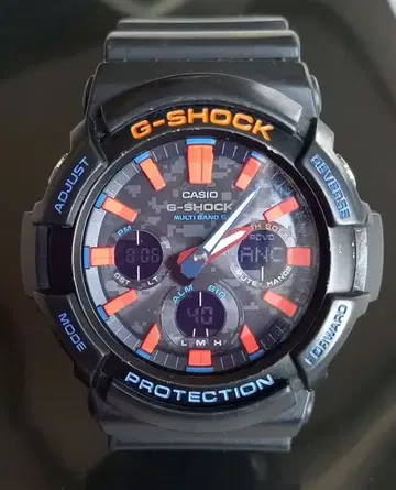G-SHOCK GAW-100 시티 카모플라쥬 시리즈 솔라 전파 시계