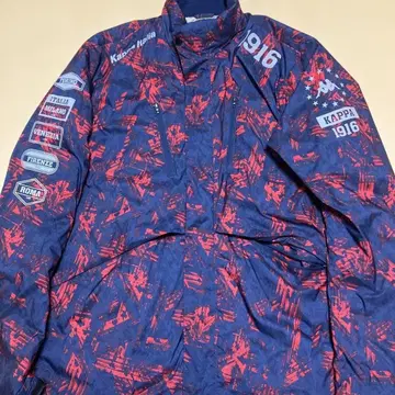 Kappa 1916 나일론 자켓 네이비/레드 카파 점퍼