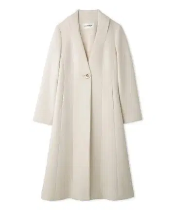 LILY BROWN 아이보리 체스터 코트