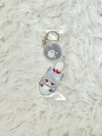 컬러풀 피치  라운드 원 콜라보 아크릴 키링