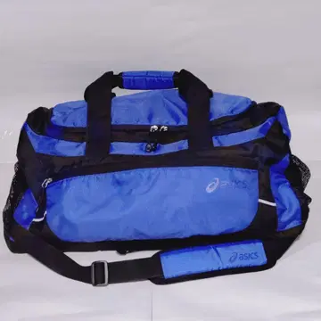 asics 스포츠 백 아식스 파란색 블루 동아리 활동 원정 쇼와 레트로