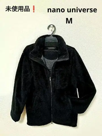 [ 미사용품 ] nano universe 보아 스탠드 블루종 M