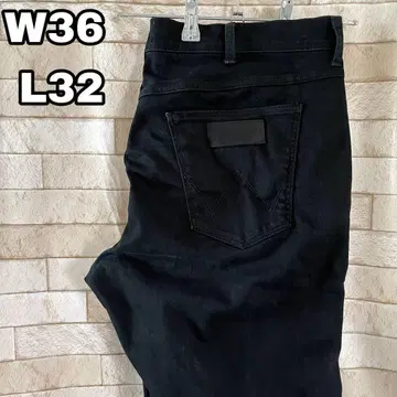 Wrangler 랭글러 데님 블랙 36 x 32