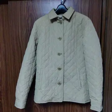 베이지 퀼팅 자켓 랄프 로렌 M