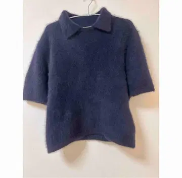 DES PRES 폭스 캐시미어 셔츠 칼라 풀오버